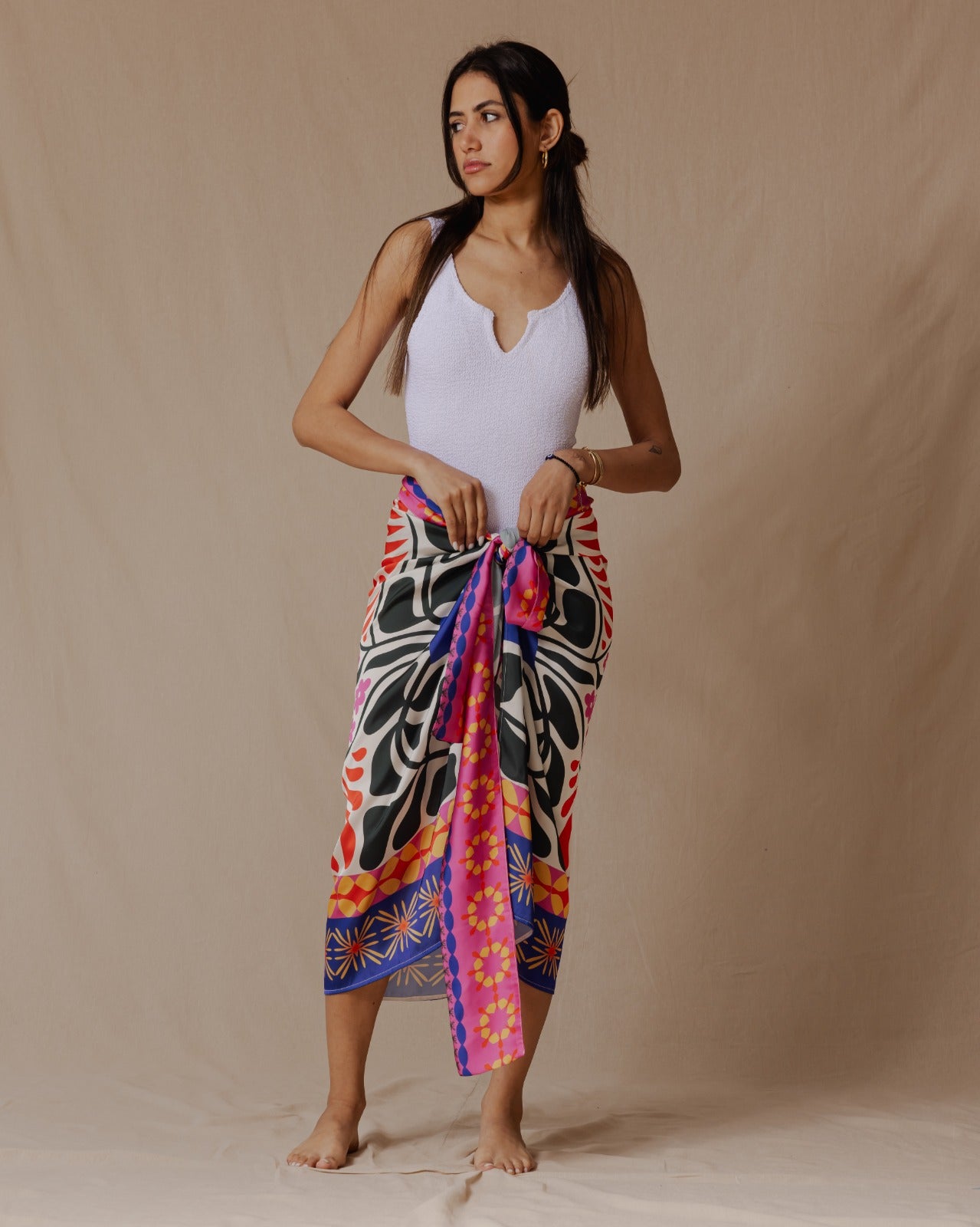 Orchid Fantasy Sarong