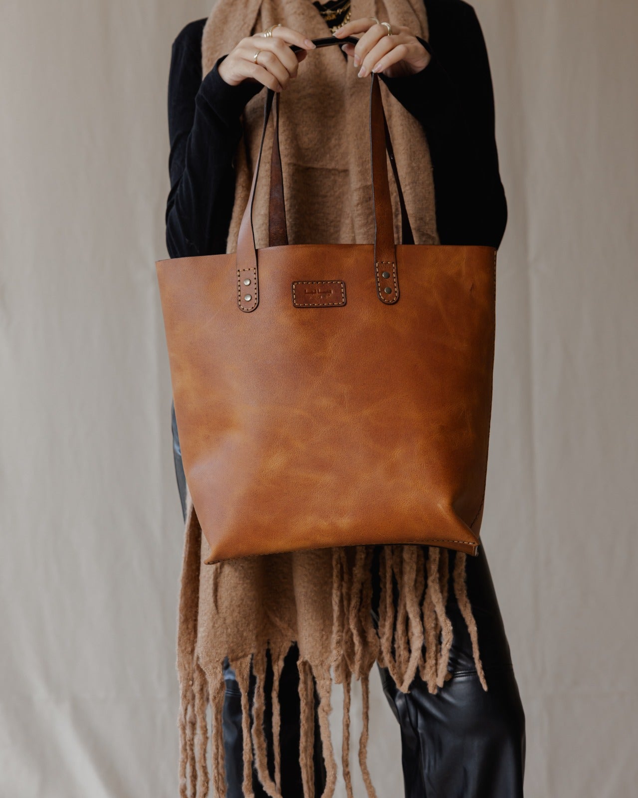 The Classic Genuine Tote Camel