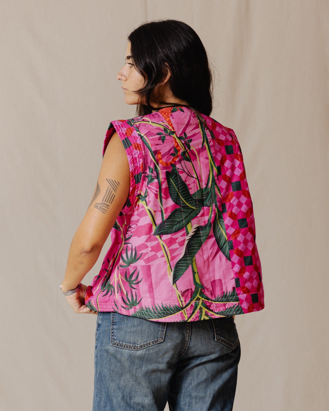 The Secret Garden Quilted Vest