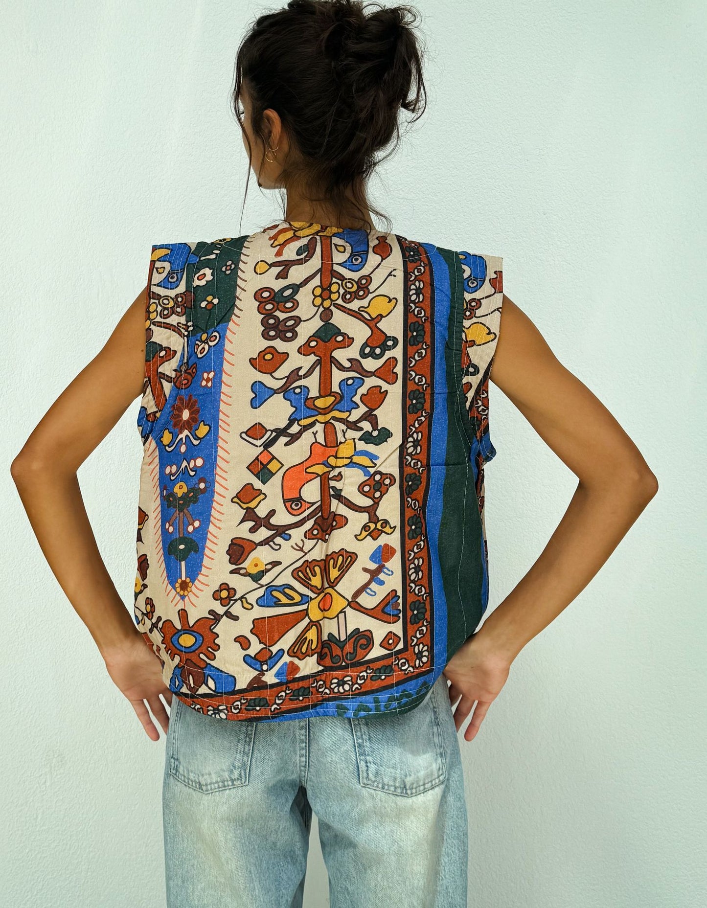 The Persian Feast Quilted Vest