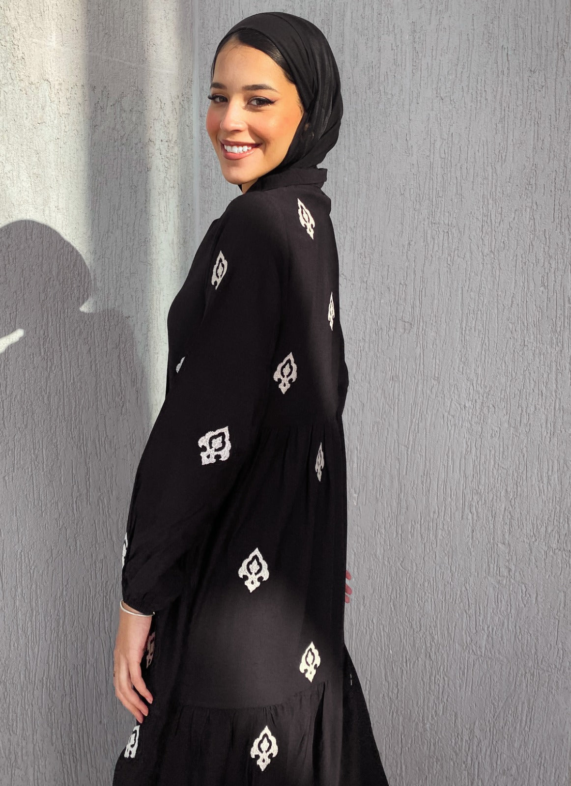 Arabesque Dress Black