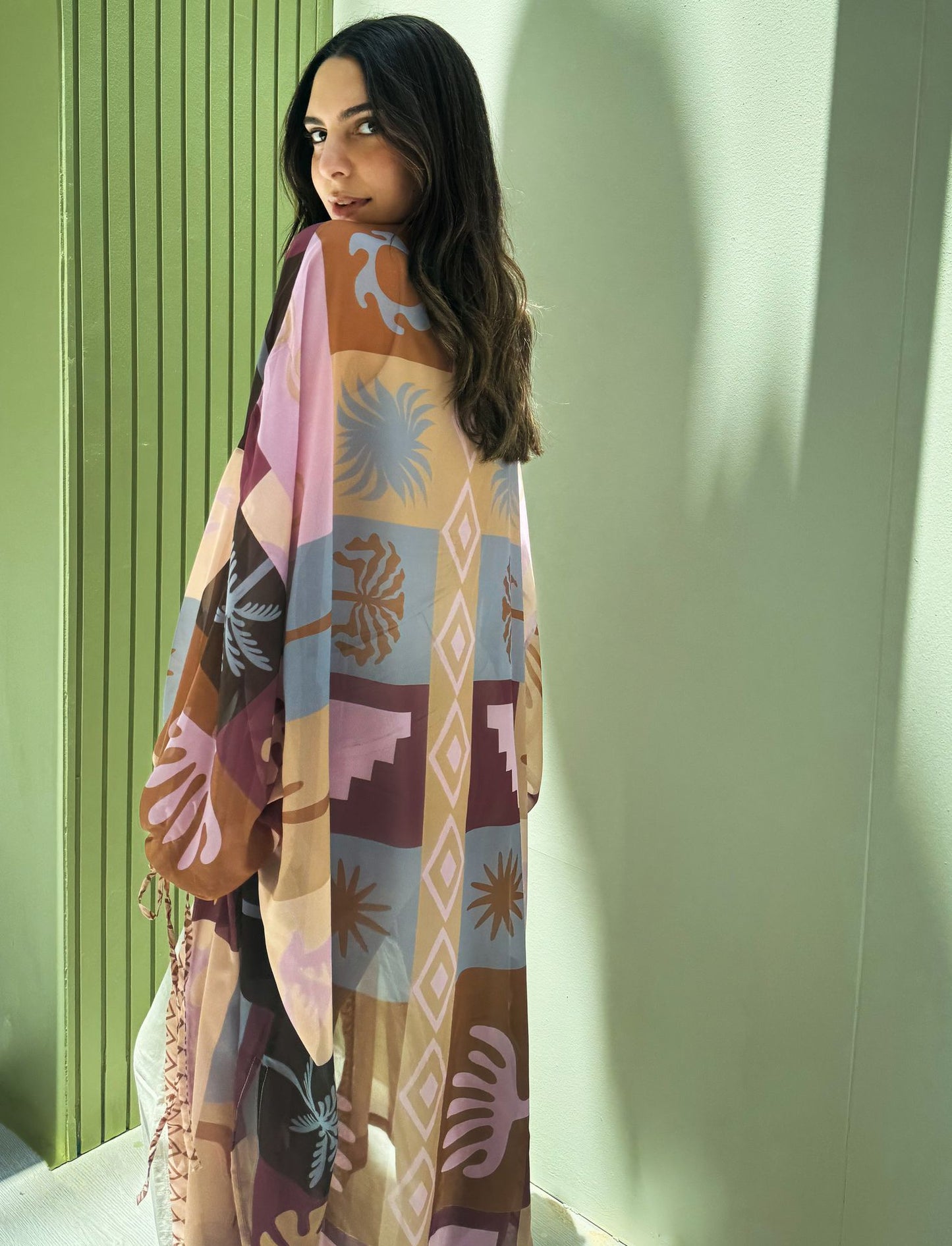 Yukata Kimono In Nude Colors