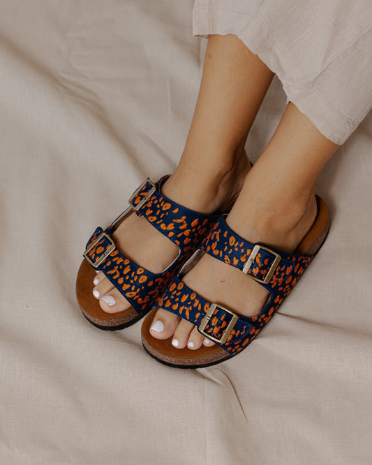 Extravagant Leopard Slides