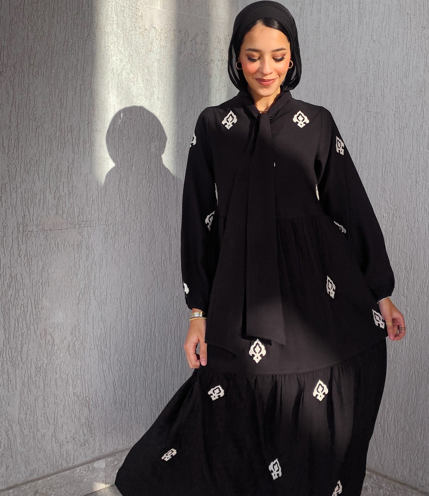 Arabesque Dress Black