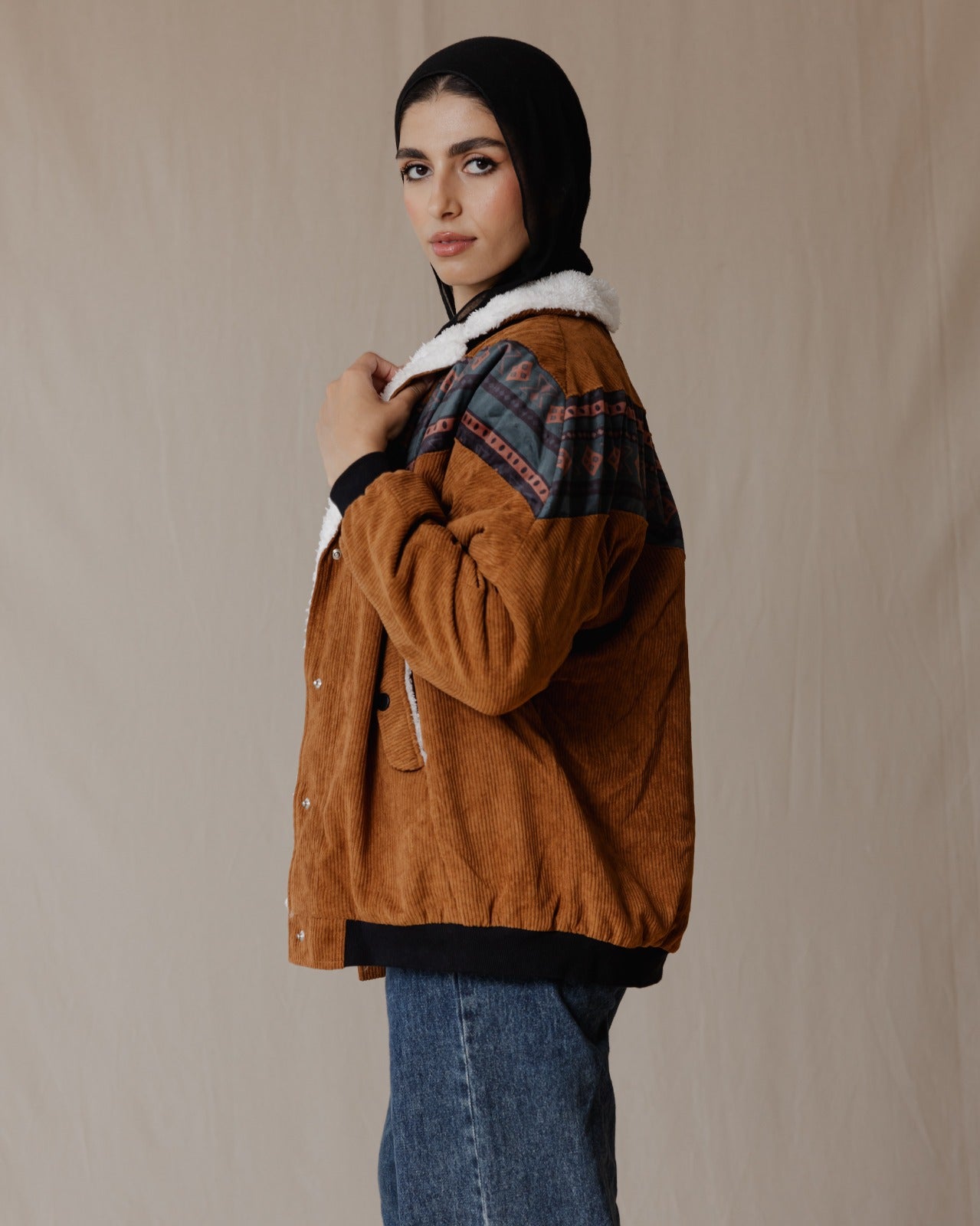 Native Corduroy Jacket Havane