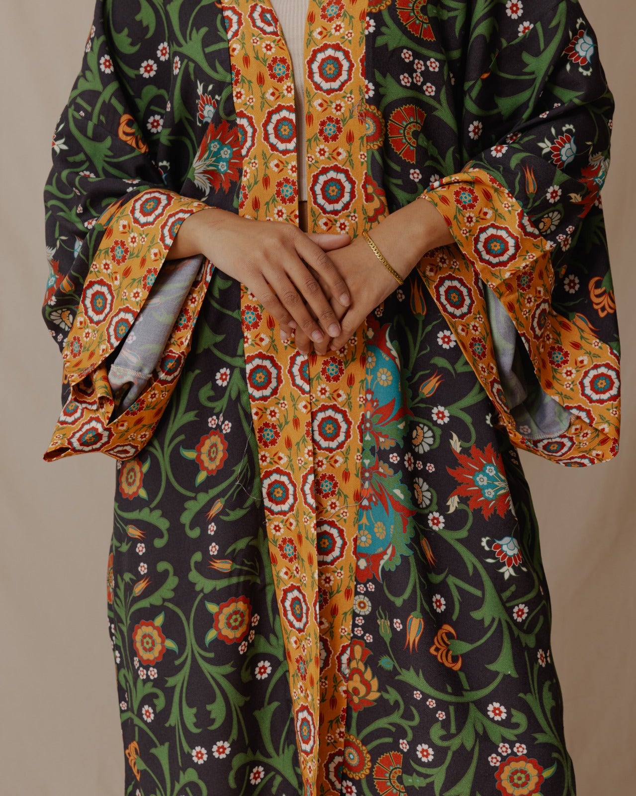 Flower Of Persia Cotton Kimono