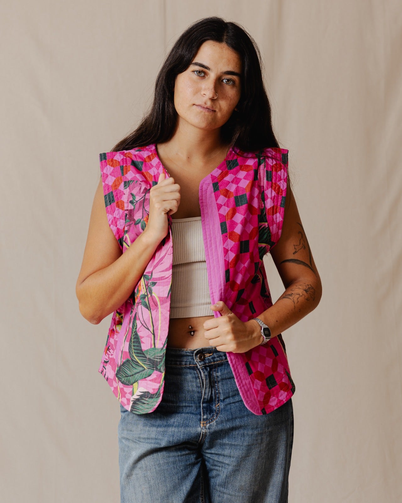 The Secret Garden Quilted Vest