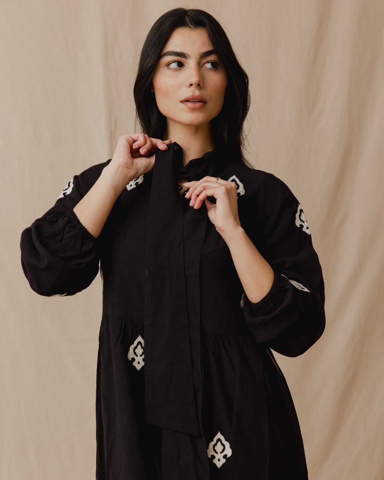 Arabesque Dress Black