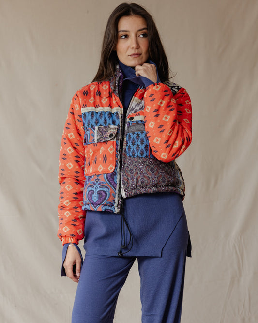 Gypsy’s Paisley Puffer Jacket