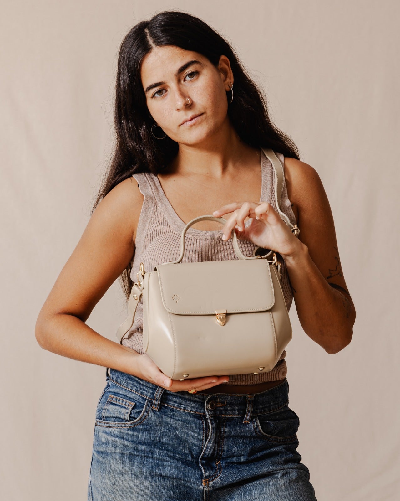 Tropeze Cross-Bag Beige