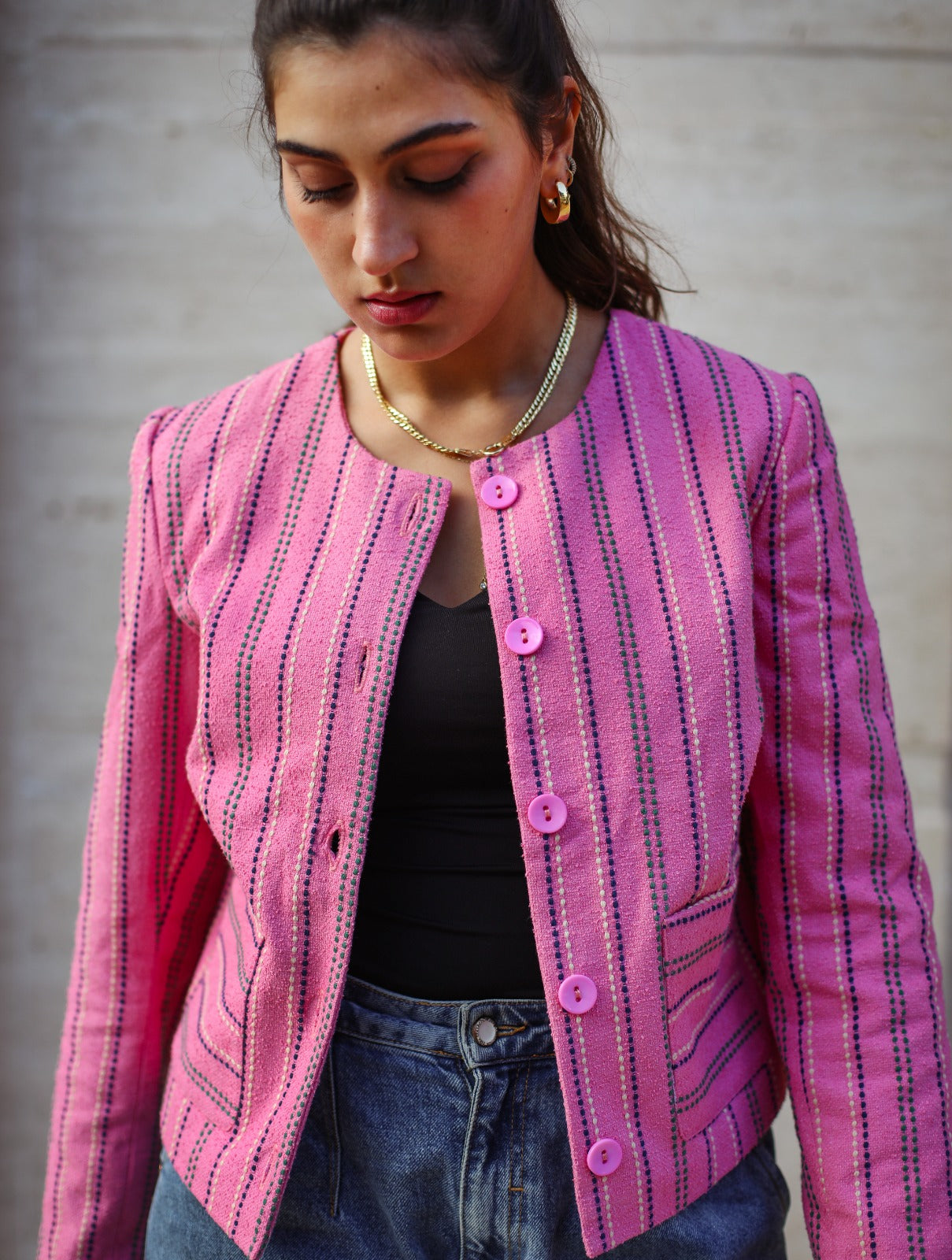 Pink Grace Short Jacket