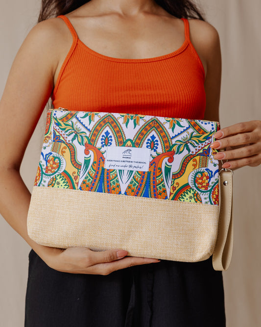 Paisley Beach Pouch