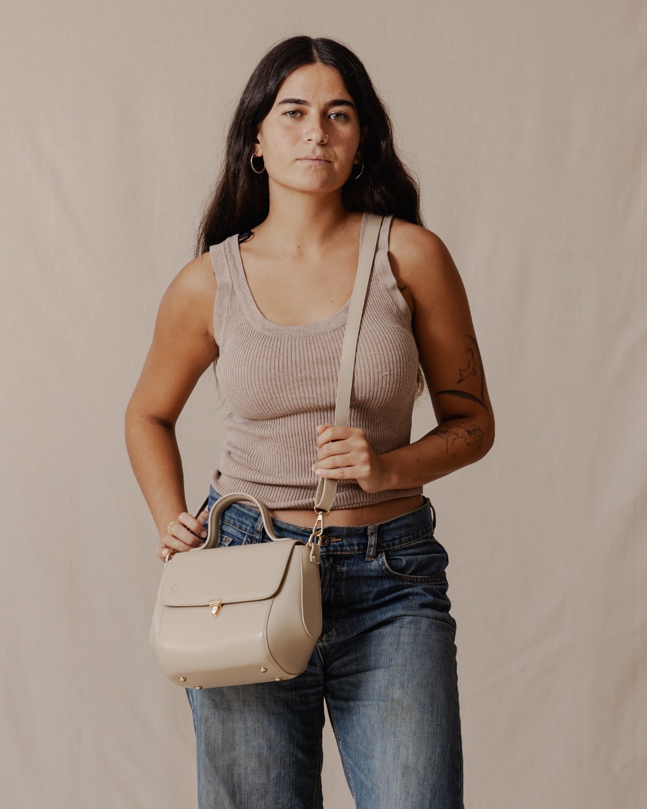 Tropeze Cross-Bag Beige