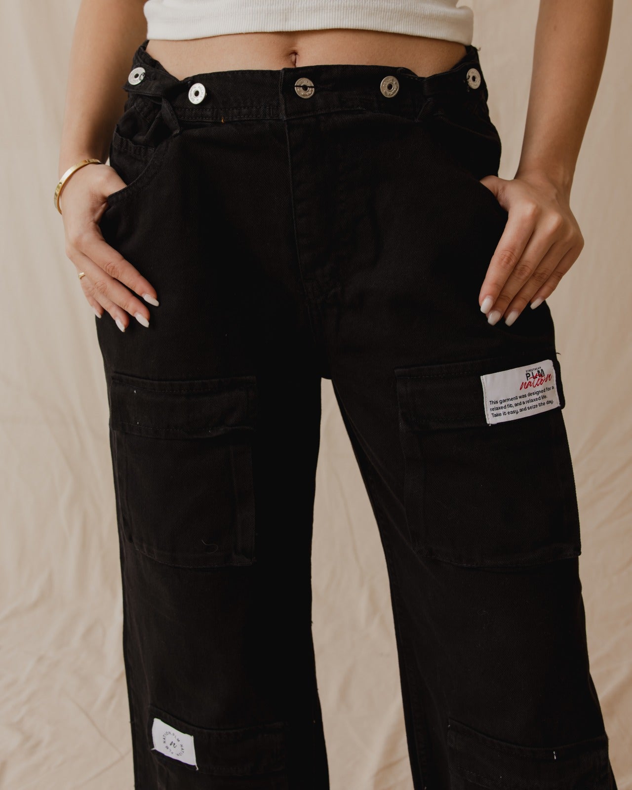 Urban Cargo Pants Black