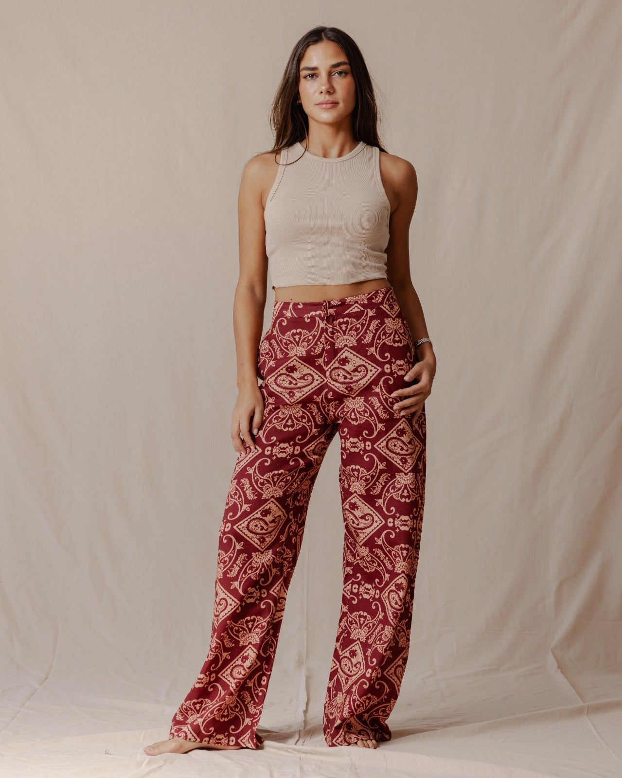 Daffodil Linen Pants