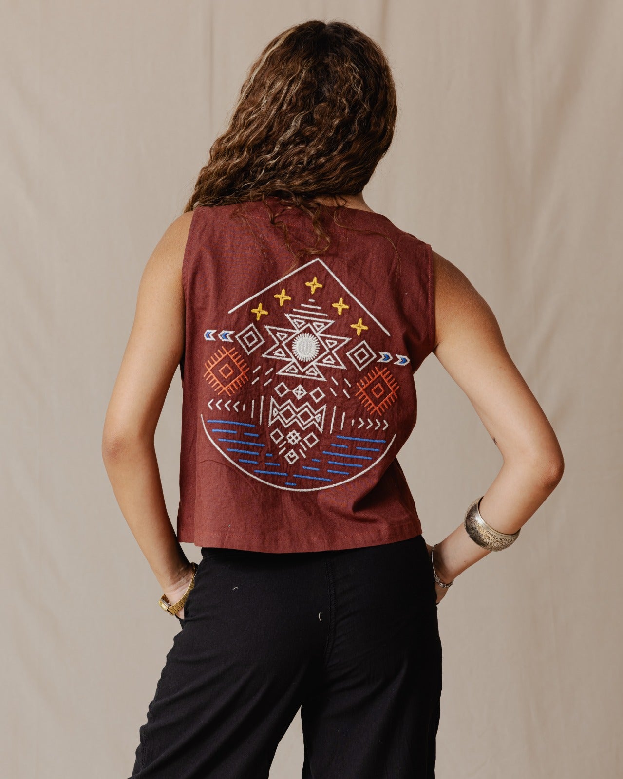 Freebird Vest Cinnamon