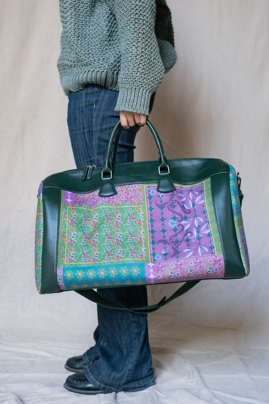 Lavender Blossoms Duffle Bag