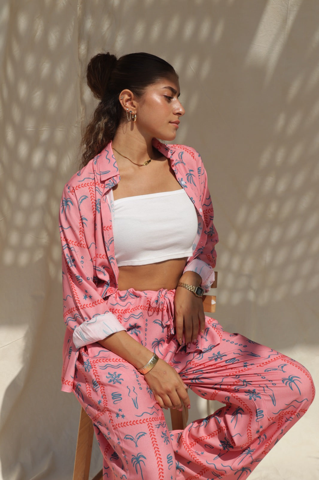 Relaxed Set In Pink