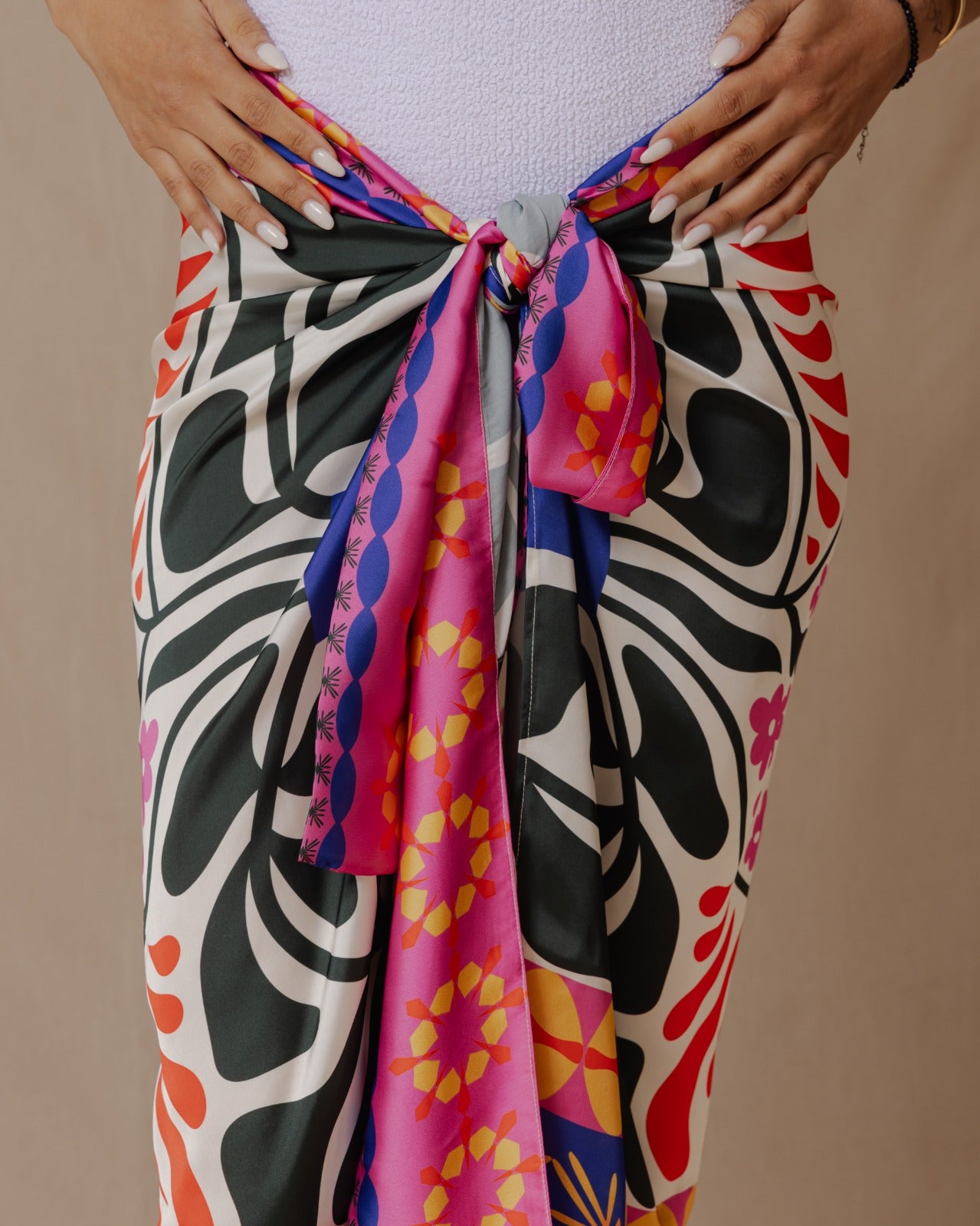 Orchid Fantasy Sarong