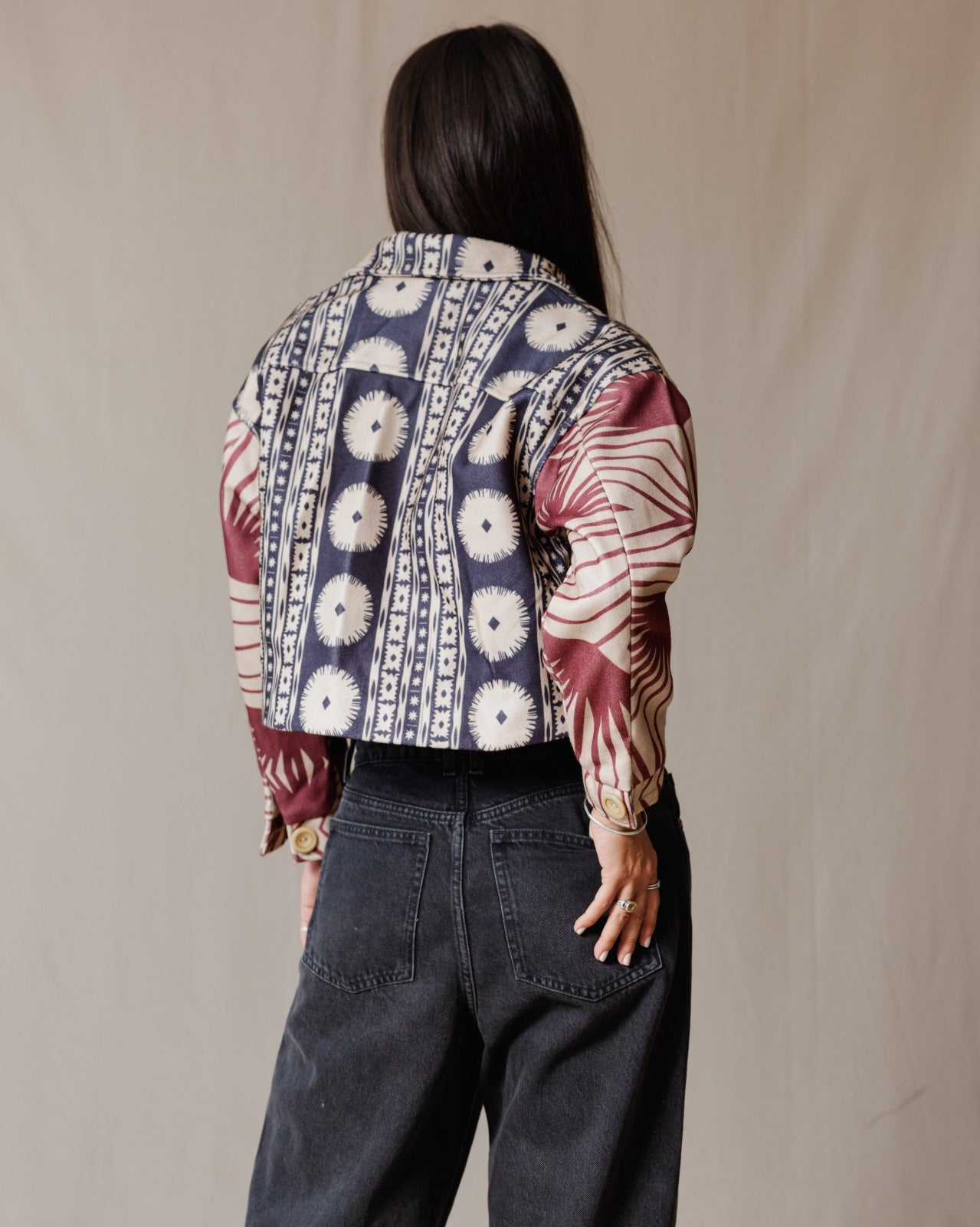 Sun And Rays Bomber Jacket