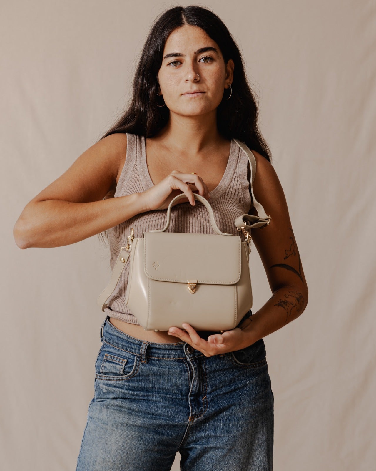 Tropeze Cross-Bag Beige