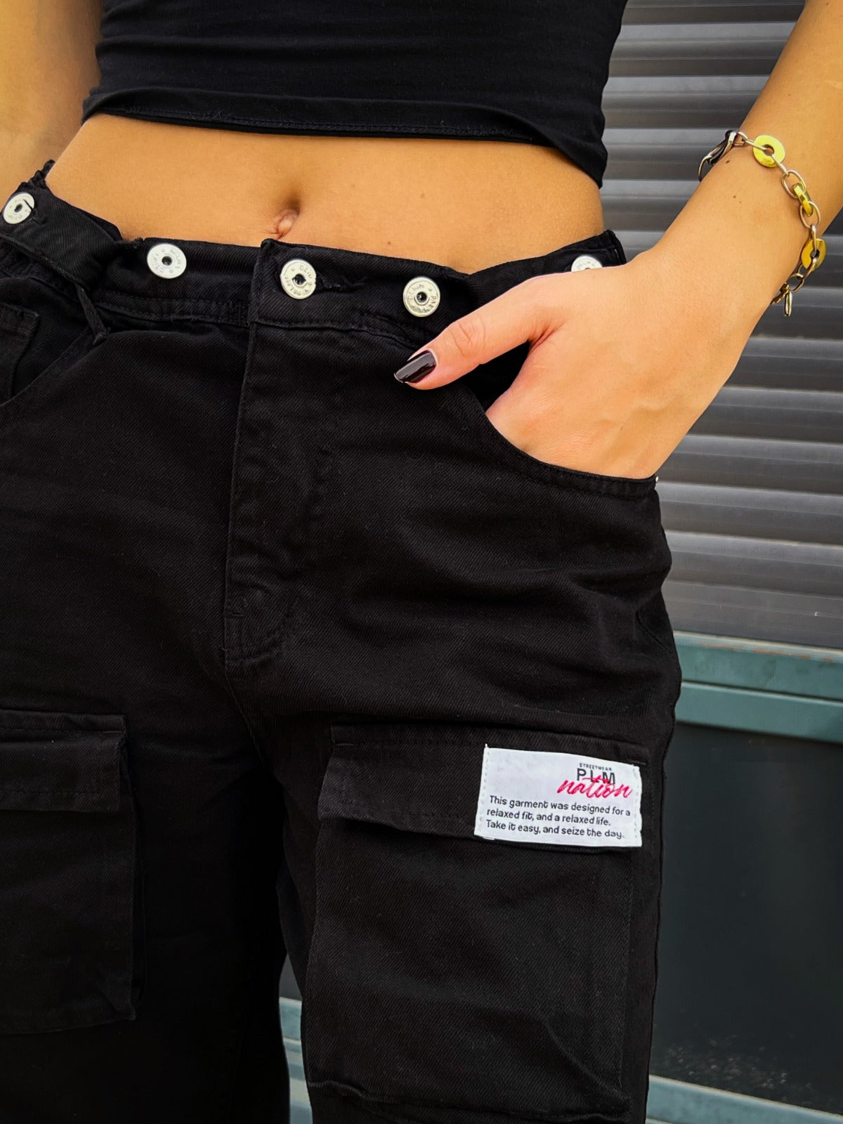 Urban Cargo Pants Black