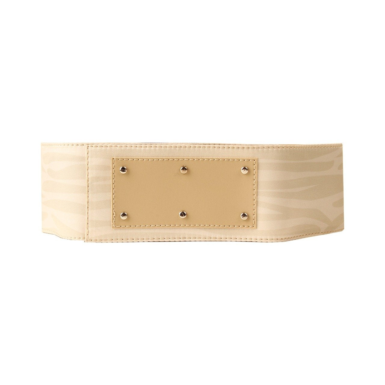 Zebra Belt Sand Beige