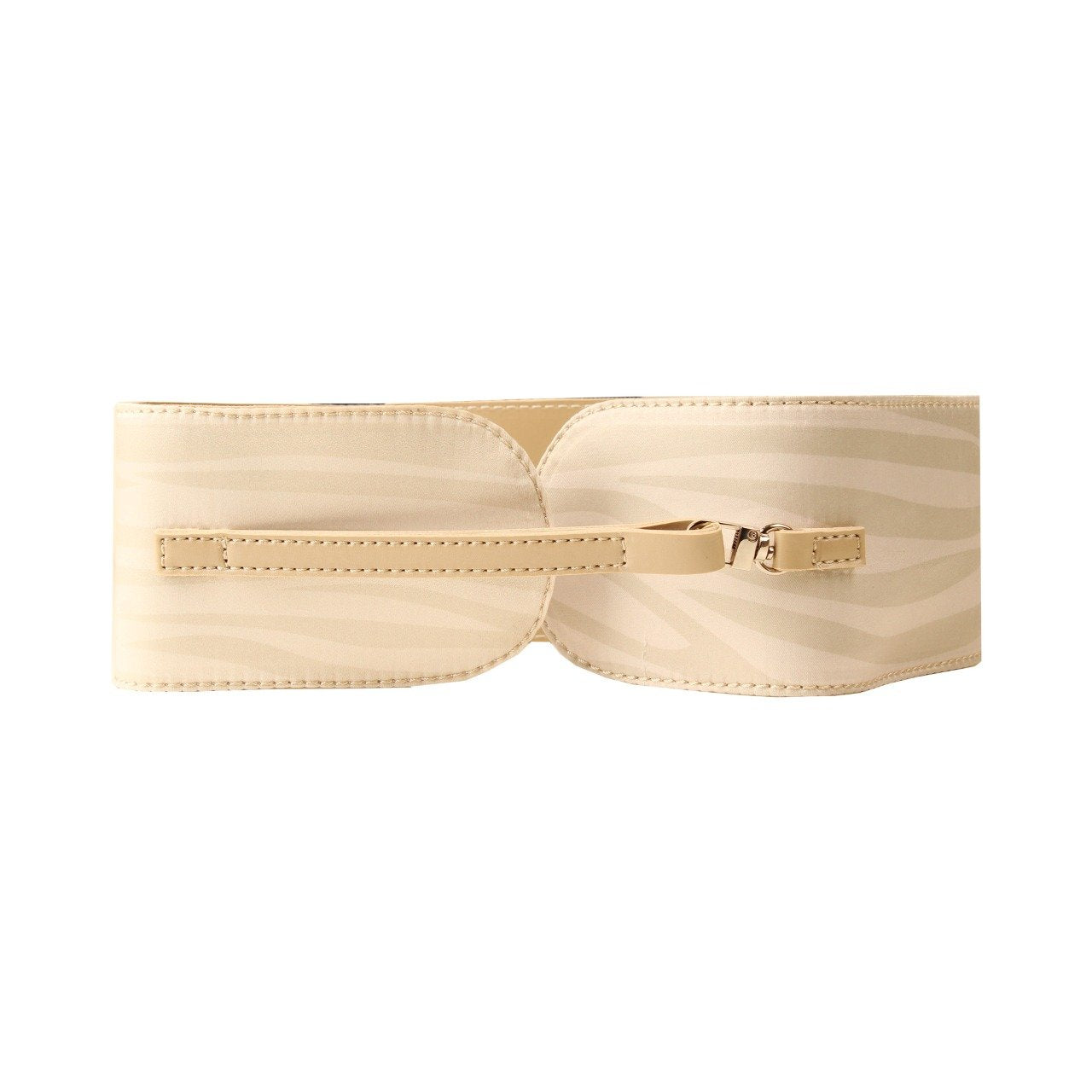 Zebra Belt Sand Beige