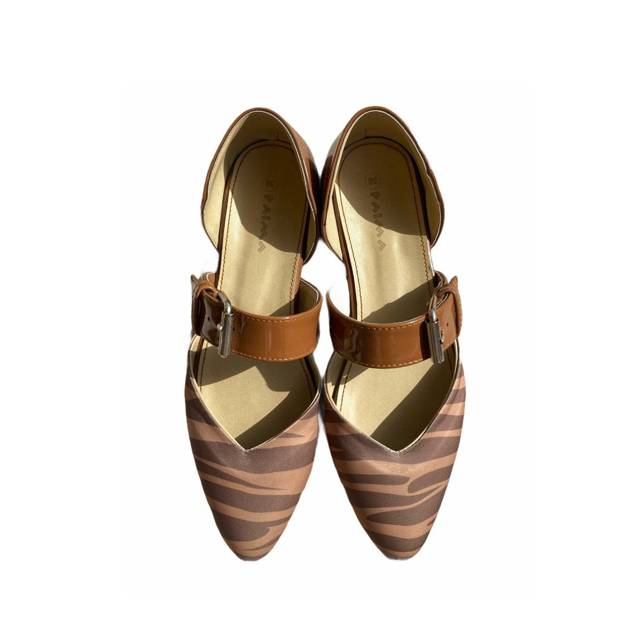 Zebra Loafers Cafe X Brown