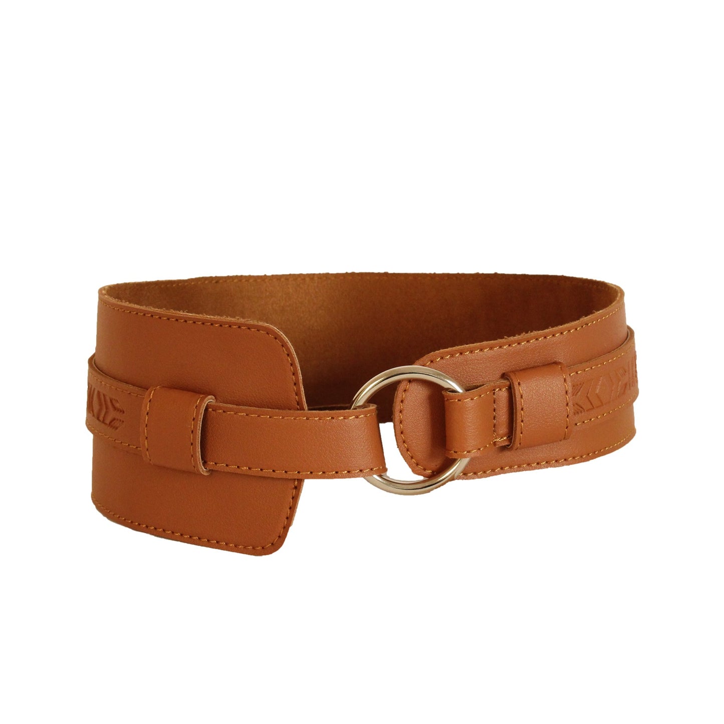 Waistband Free-size Belt Havane