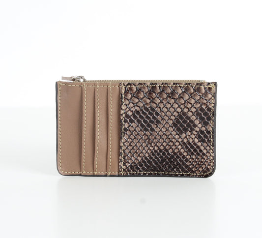 Cafe SnakeSkin Card Holder