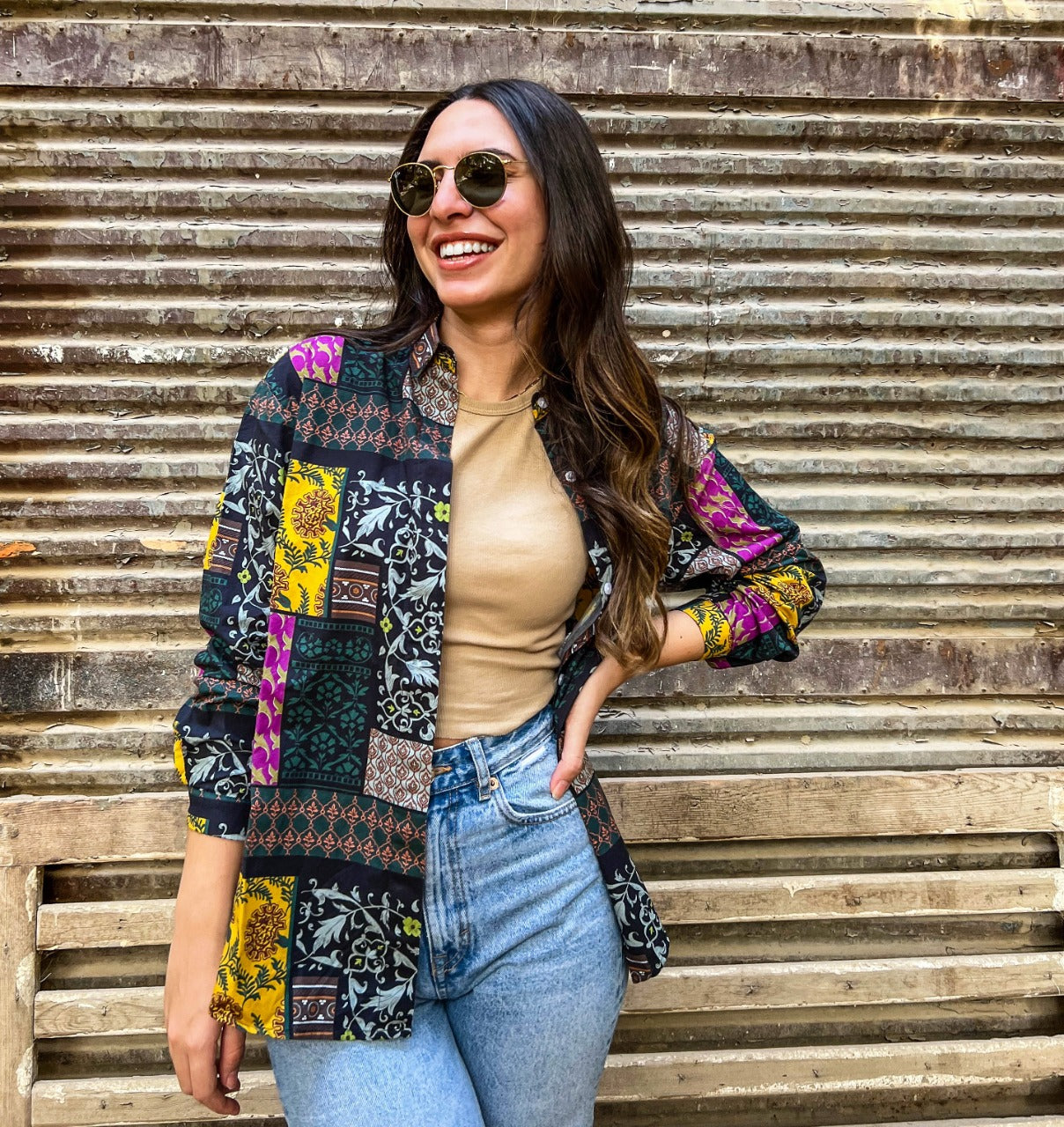 Indian Patchwork Shirt