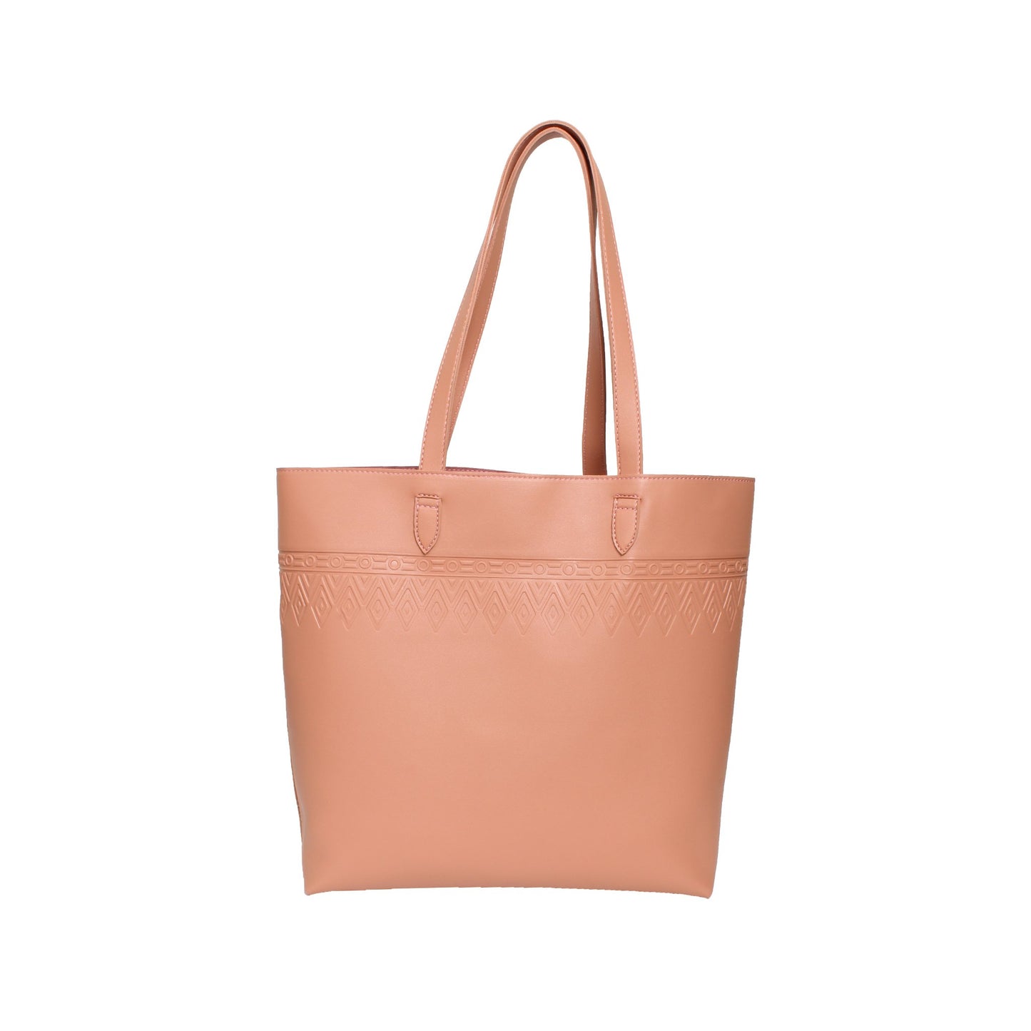 Leather Tote Tangle Pink