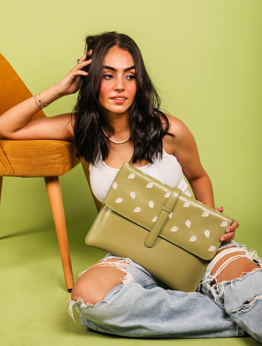 Bohemian Laptop Sleeve Pistachio