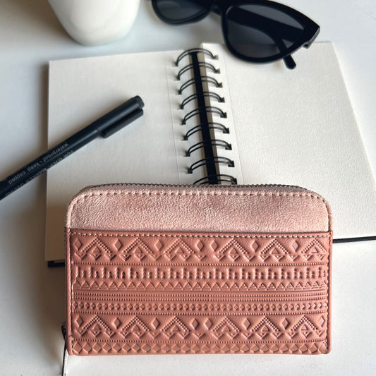 Engraved Boho Wallet Rose